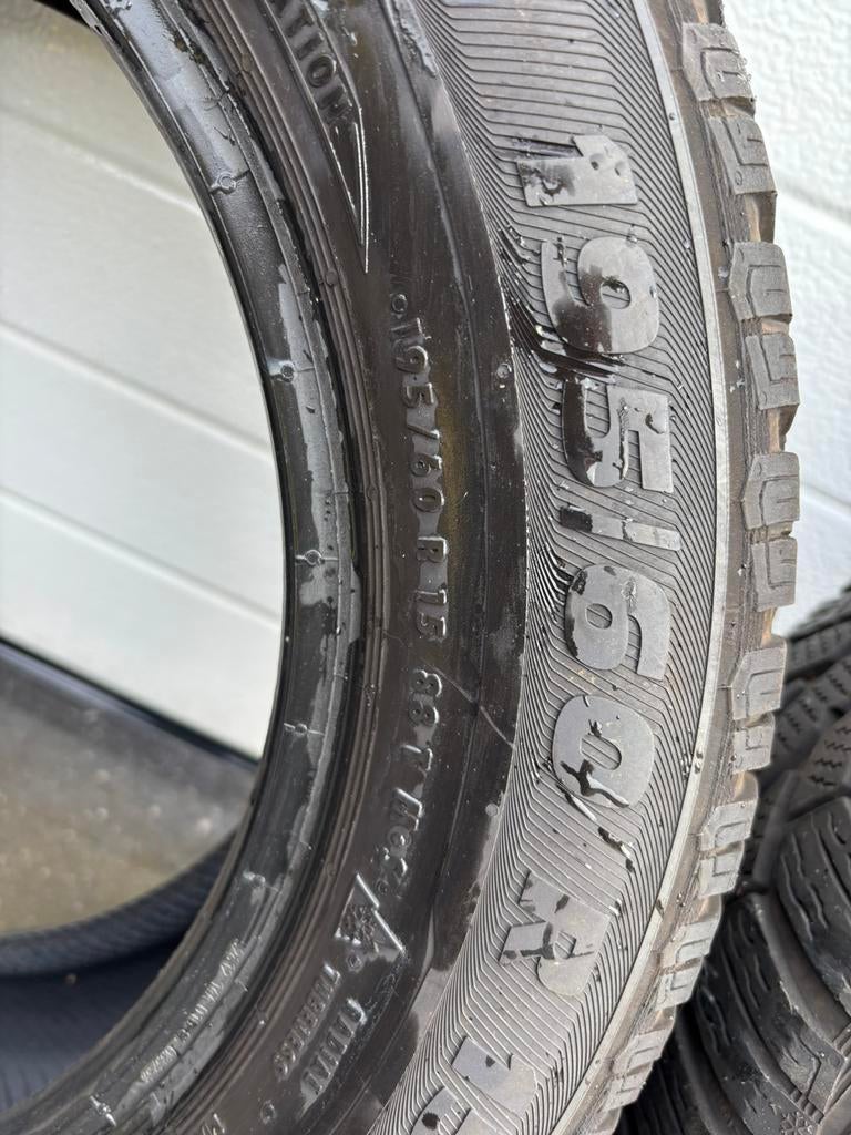 2 Pneux hiver 195/60 R15 88T, 15 pouces, Pneus hiver, Véhicule de tourisme, Pneu(s)