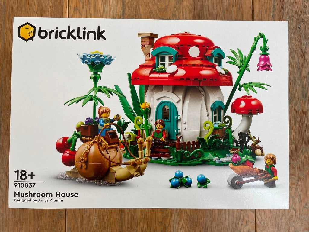 NIEUW Lego Bricklink 910037 Mushroom House, Overige thema's, Lego, Nieuw, Ophalen of Verzenden
