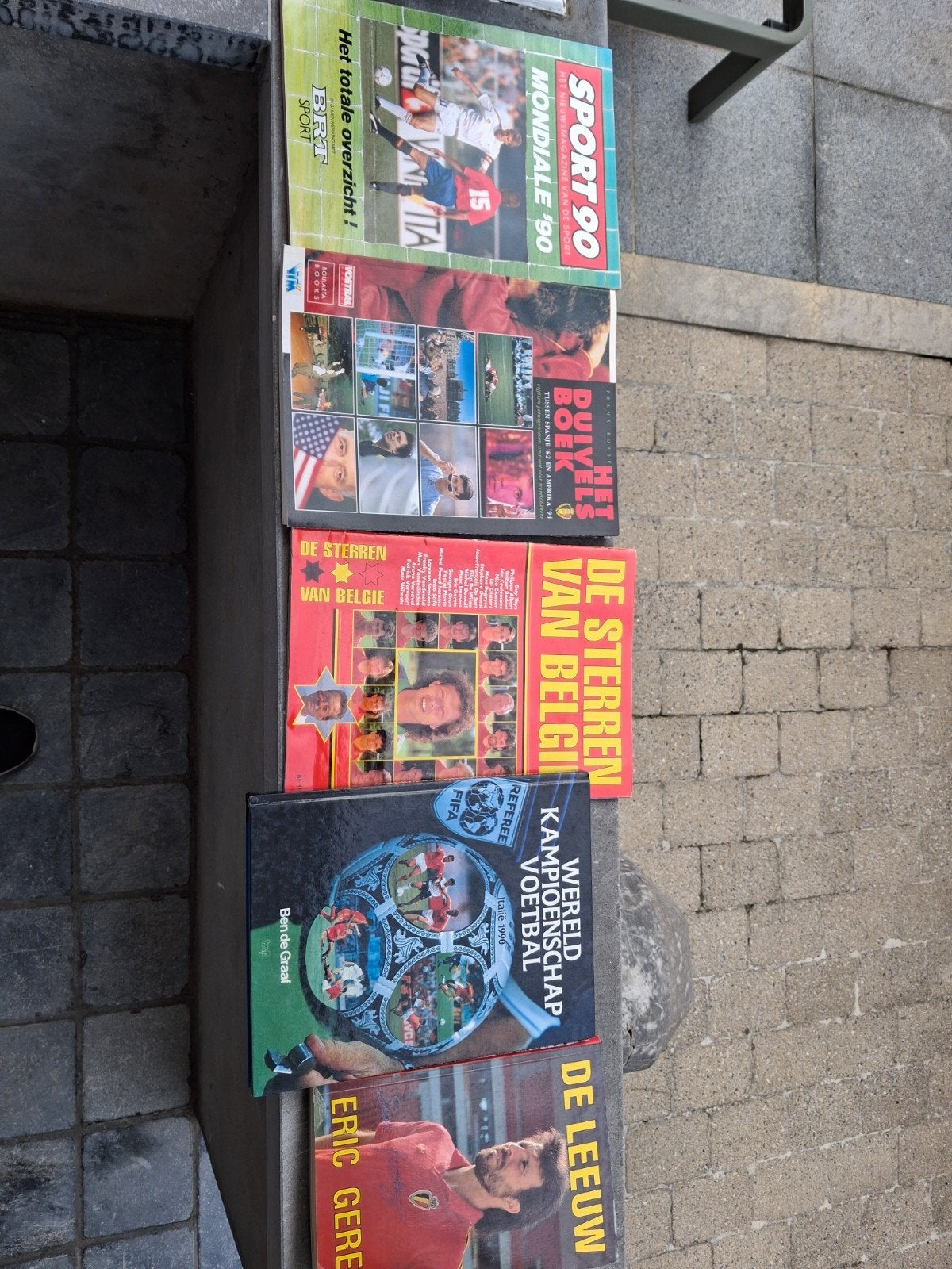 oude voetbal boeken, Verzamelen, Ophalen