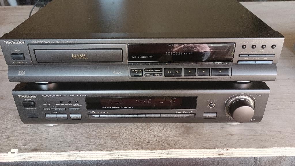 Technics sl_pg340A cd speler en radio GT550, Audio, Tv en Foto, Cd-spelers, Ophalen of Verzenden, Technics
