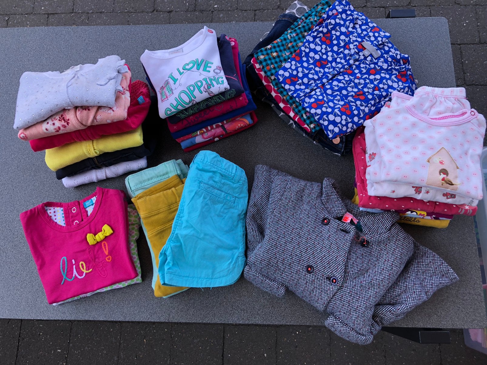 Kleding meisje maat 80, Enlèvement, Utilisé