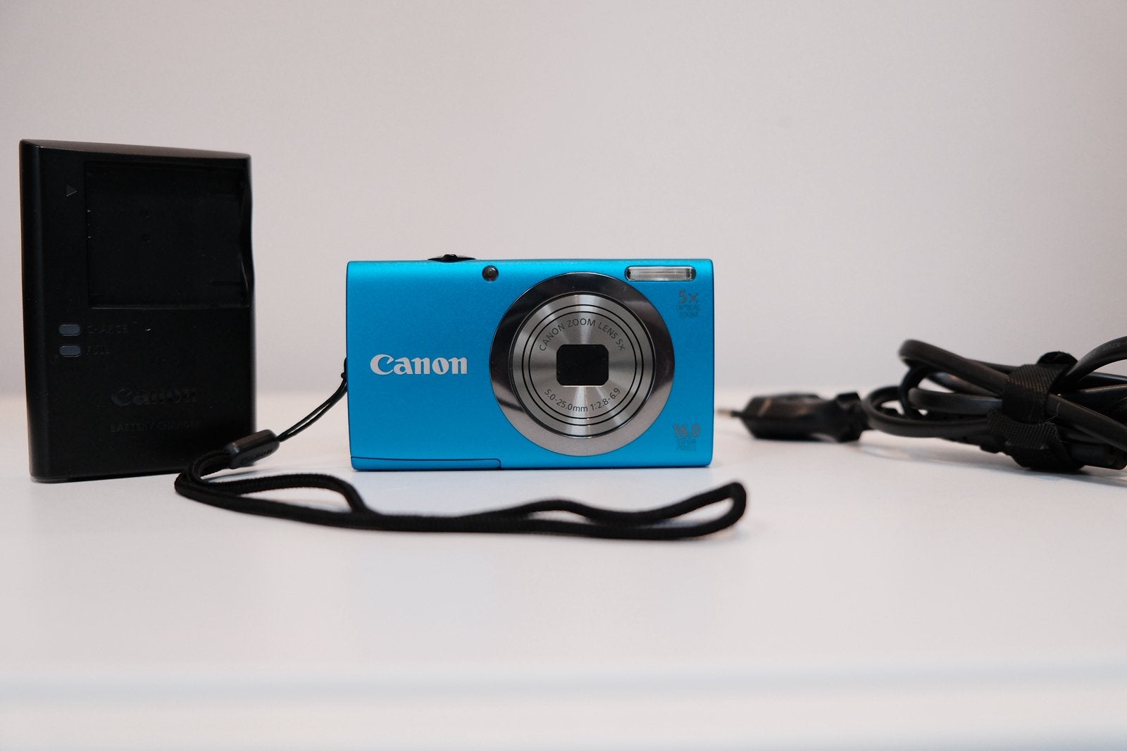 Canon Powershot A2300 bleu, Enlèvement ou Envoi, Canon, 4 à 7 fois, Comme neuf