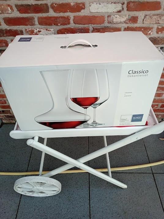 set wijnglazen met Decanteer karaf van SCHOTT ZWIESEL, Ophalen, Nieuw, Glas, Glas of Glazen