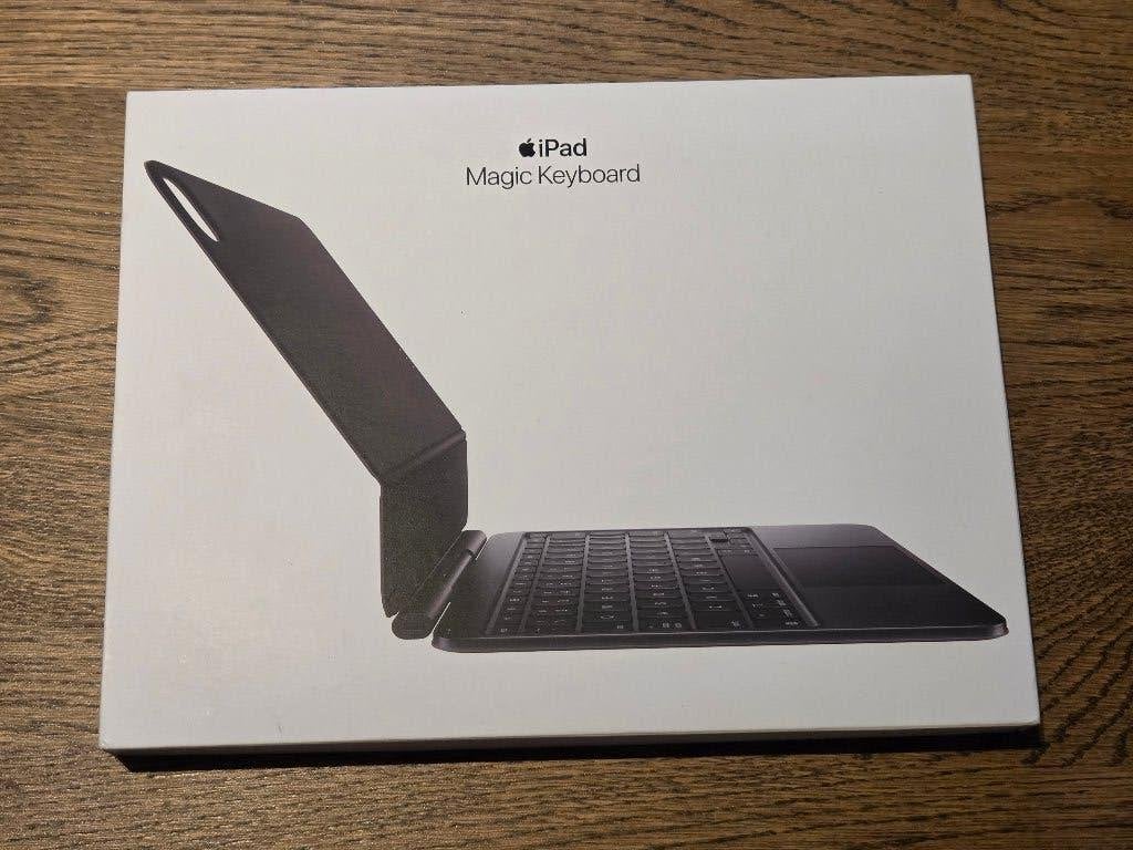 Clavier magique Apple 11 pour iPad Pro (M4/M5) noir AZERTY, Enlèvement ou Envoi, 11 pouces, Comme neuf, Apple iPad Pro