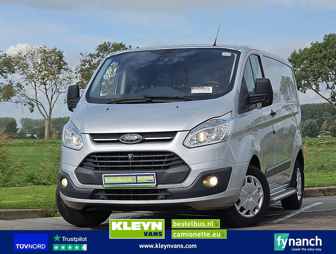 Ford TRANSIT CUSTOM 2.2 TDCI TREND L1H1, Auto's, Parkeercamera, Bedrijf, Ford, Zilver of Grijs