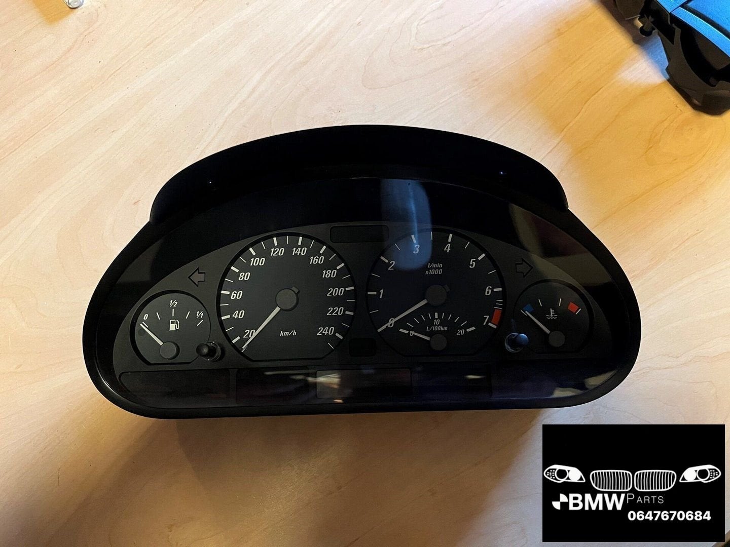 Tellerhuis tacho km teller Bmw 318i E46 handbak 103000km, -, Utilisé, -, Enlèvement ou Envoi