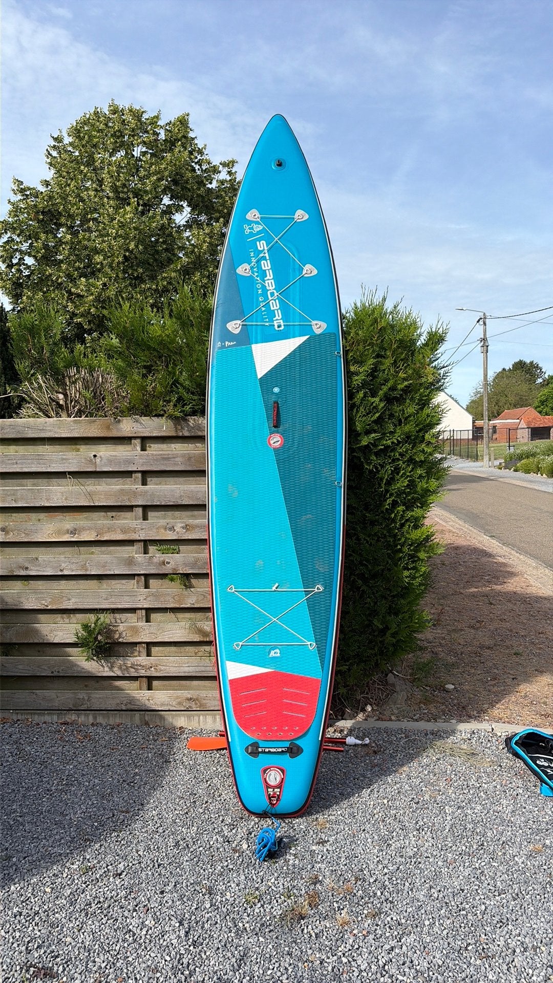 Sup starboard x parley - L - 14’ x 32” - 409 liter, Watersport en Boten, Ophalen, Gebruikt