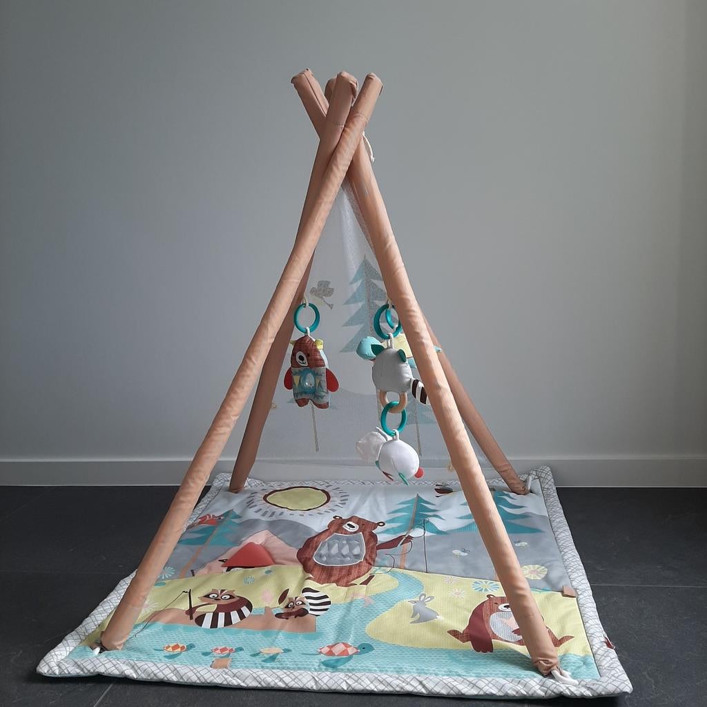 Speelmat en Speelboog SKIP*HO - thema dieren in het bos, Kinderen en Baby's, Ophalen