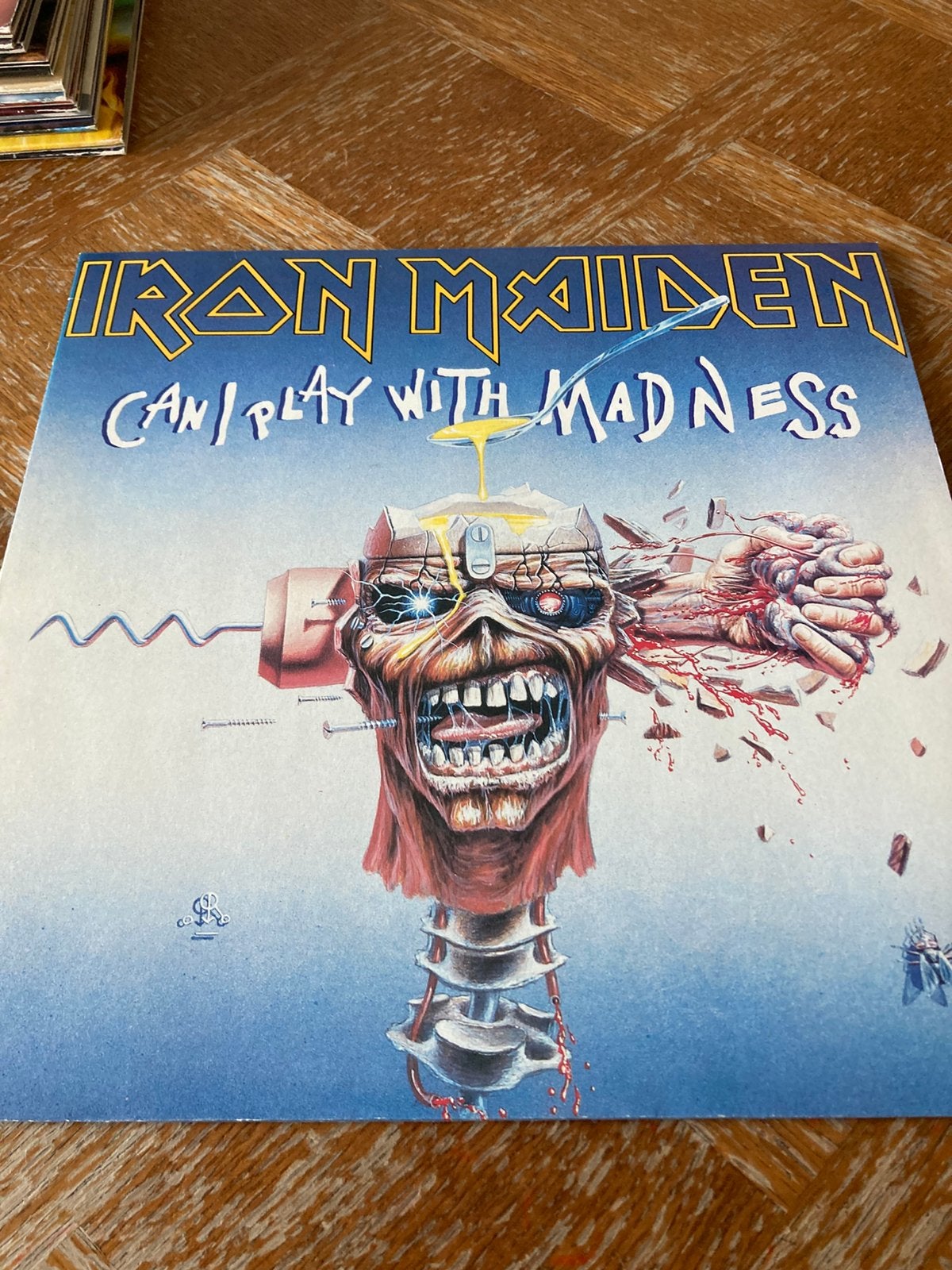 Iron Maiden: Can I Play With Madness 12”, 12 pouces, Metal, Enlèvement ou Envoi, Utilisé