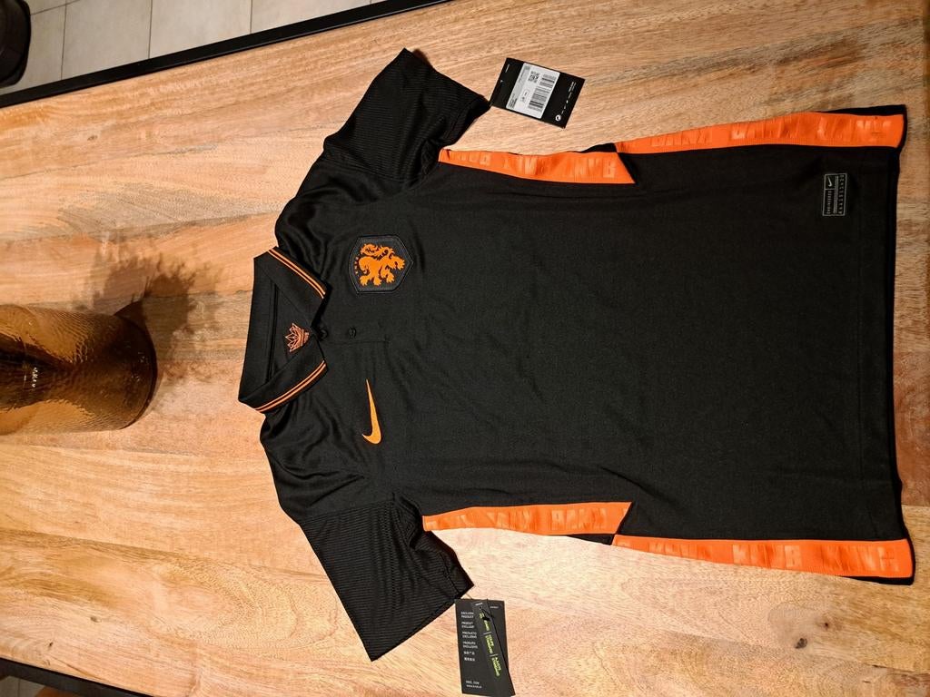 Nederland Nike Voetbalshirt XS Nieuw Zwart Oranje, Maat XS of kleiner, Ophalen of Verzenden, Shirt
