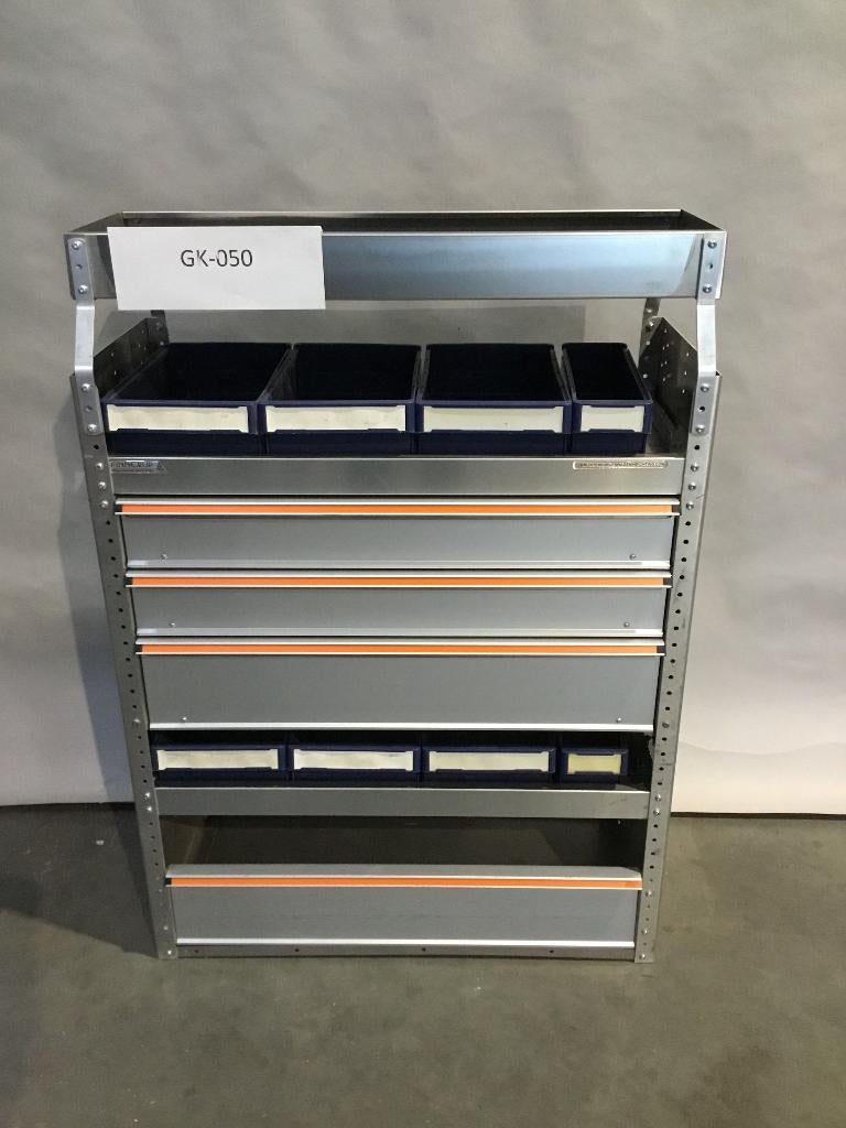 Aluminium Finnerup bedrijfswagen inrichting GK-050, Ophalen of Verzenden