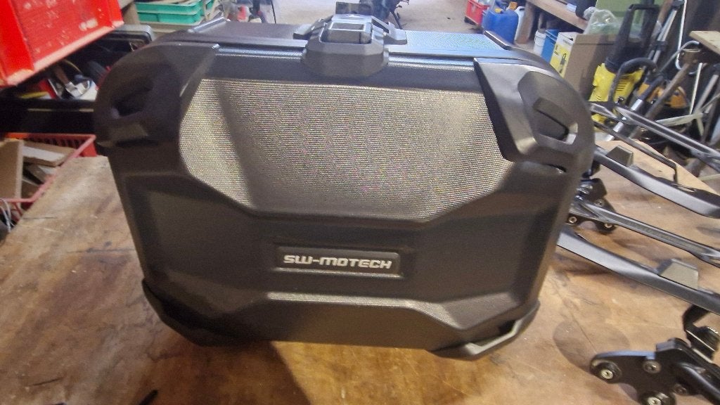 Kit de valises sw-motech dusc 33L, Motoren, Ophalen, Zo goed als nieuw