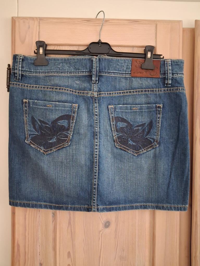 Korte jeansrok, Blauw, Zo goed als nieuw, Boven de knie, Esprit