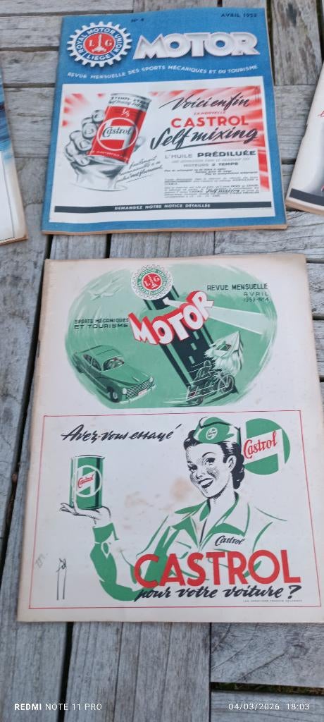 Automobieltijdschrift, Ophalen of Verzenden, 1940 tot 1960, Tijdschrift