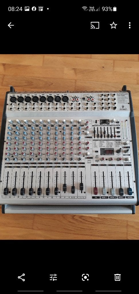Behringer Europower PMH3000, Ophalen of Verzenden