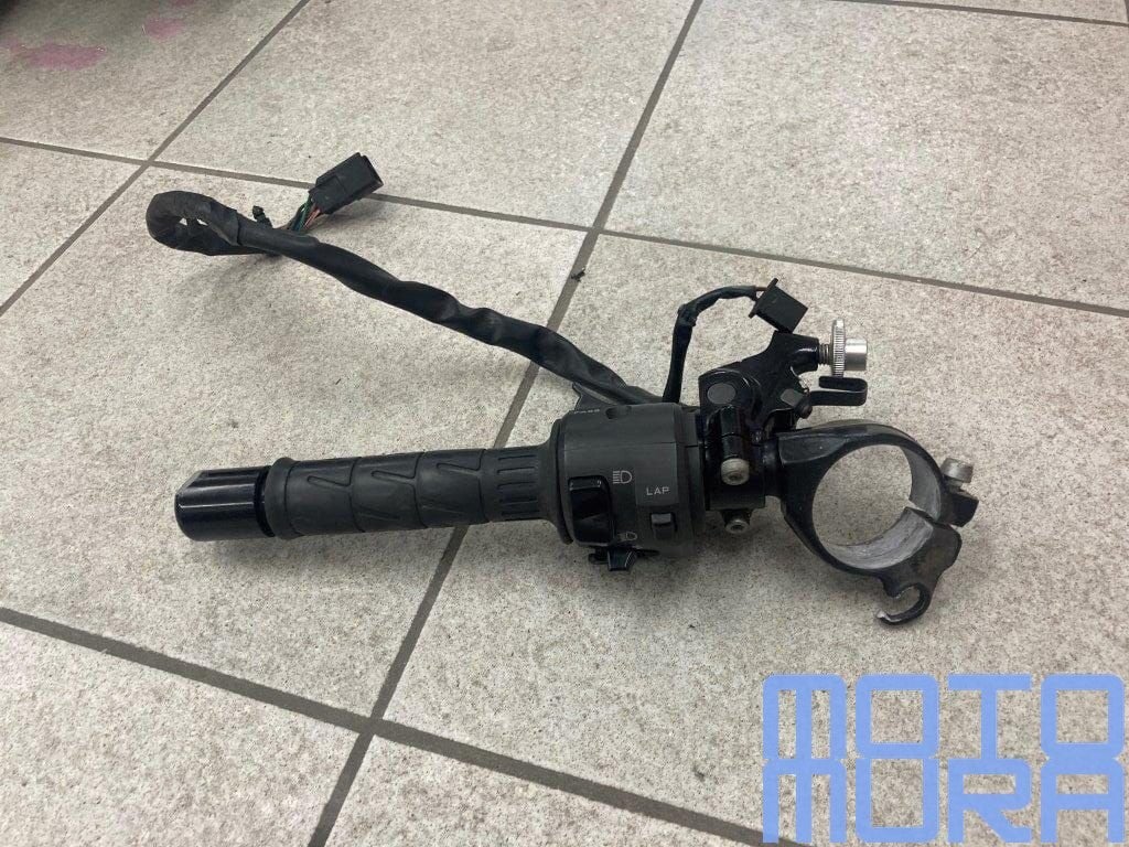 Kawasaki ZX6R 2007 2008 Clipon links  stuur stuurhelft linke, Motoren, Gebruikt, -, -, Ophalen of Verzenden