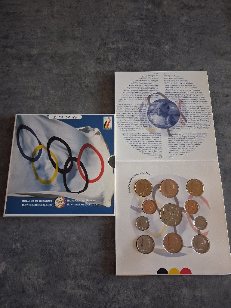 Set FDC Belgique 1996, Enlèvement
