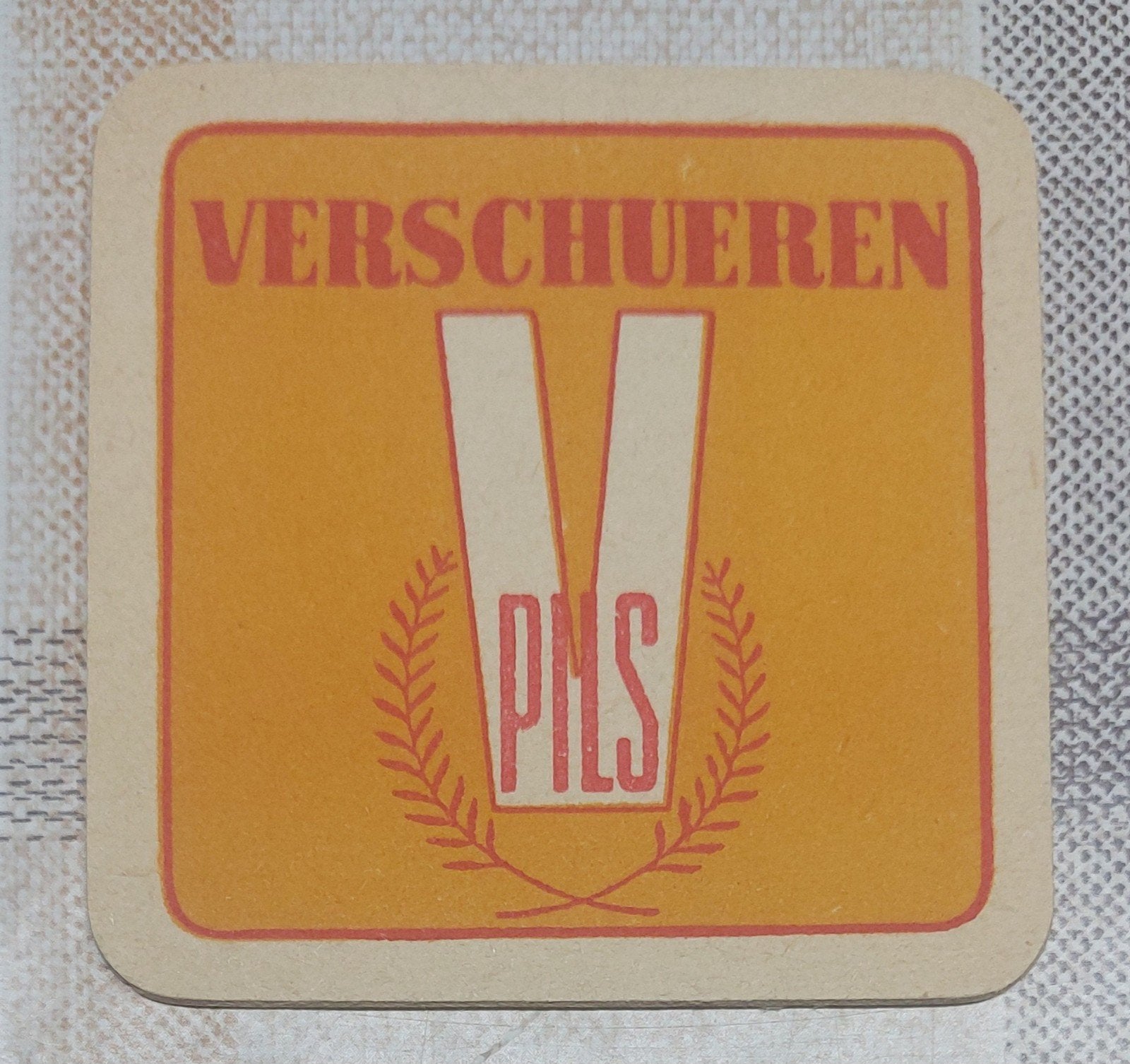 oud bierviltje brouwerij Verschueren Sint-Niklaas, Verzamelen, Ophalen of Verzenden