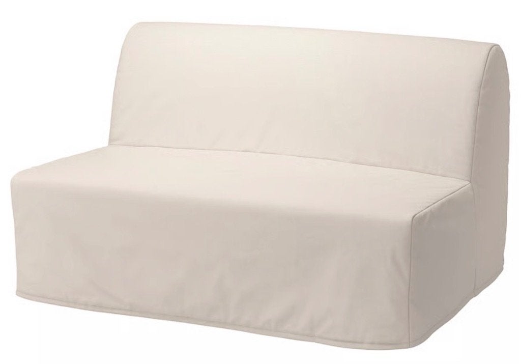 Canapé-lit beige, Maison & Meubles, Enlèvement, Utilisé, Beige