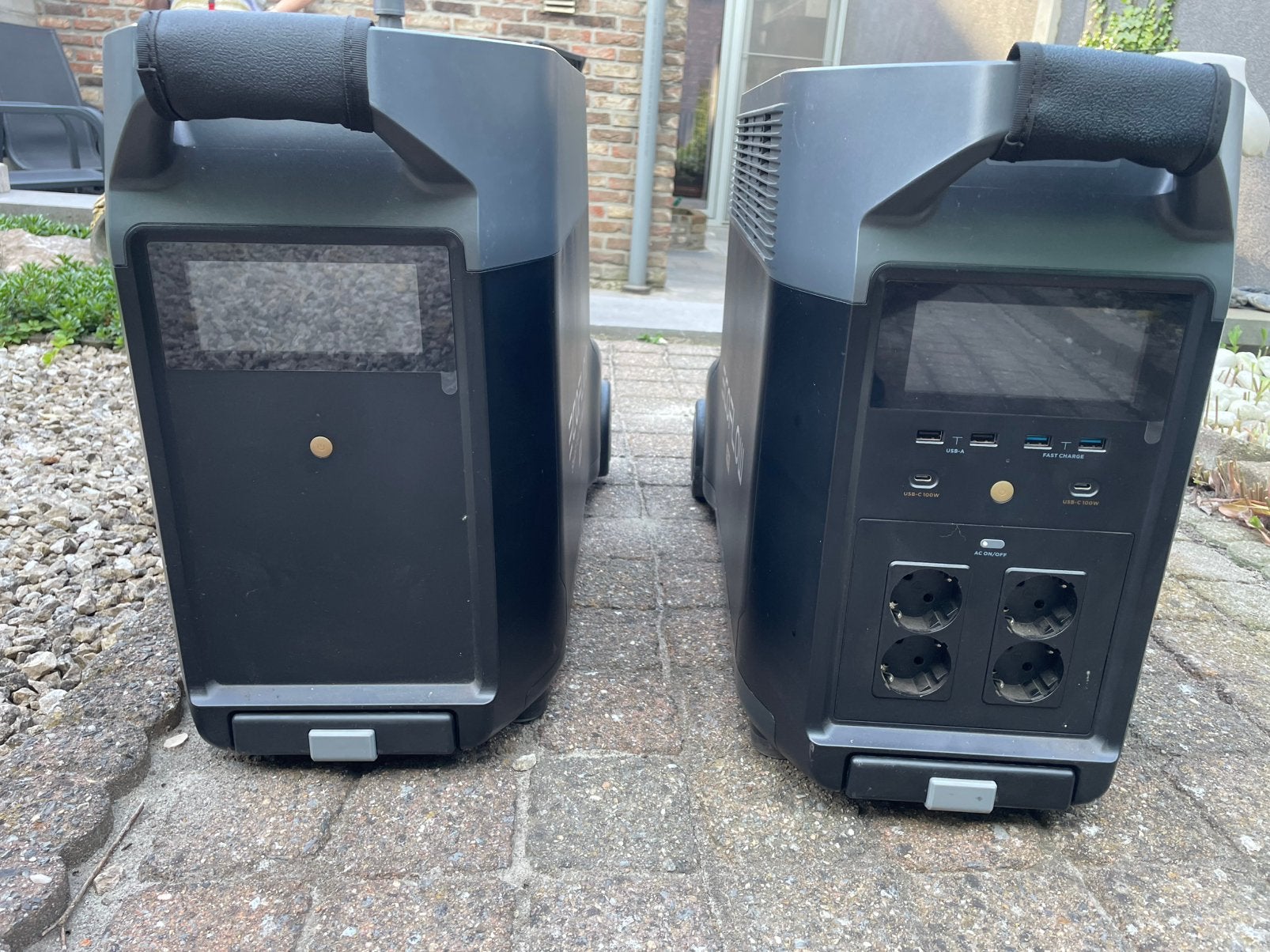 Ecoflow delta pro + extra batterij 7.2kw powerstation, Enlèvement, Comme neuf