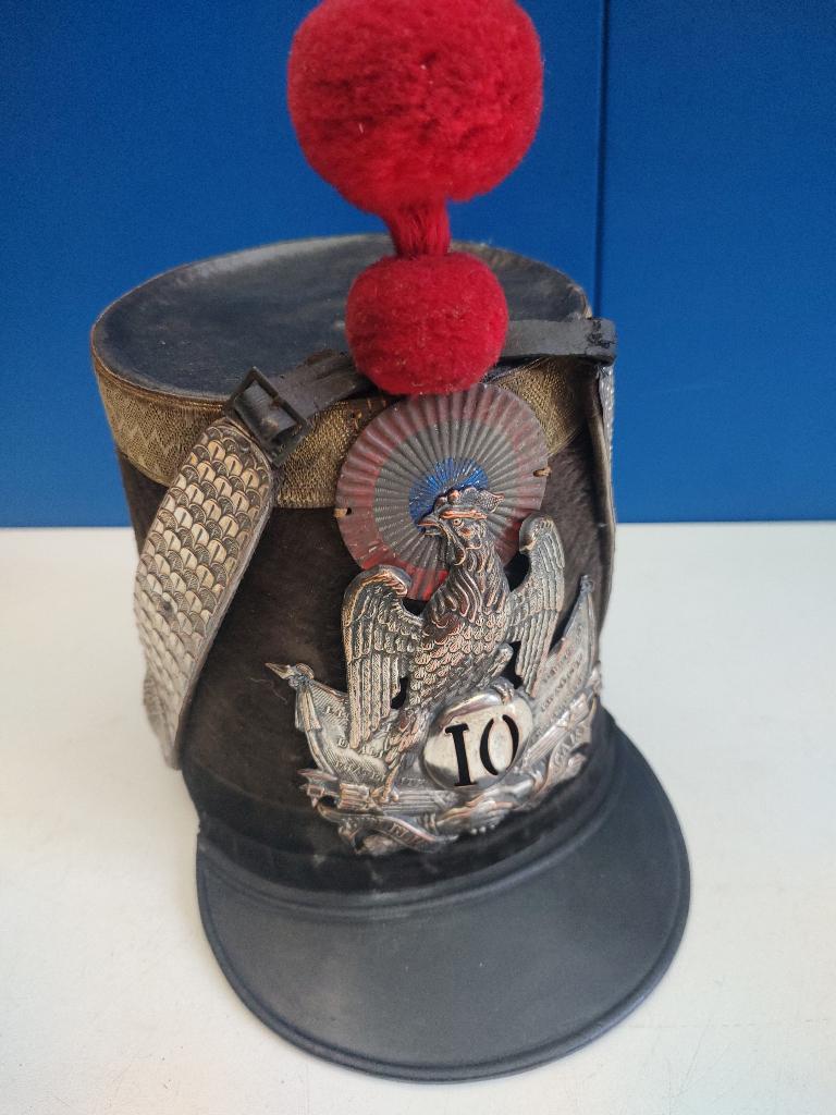 Franse shako # 4 , Garde National, Collections, Objets militaires | Général, Envoi