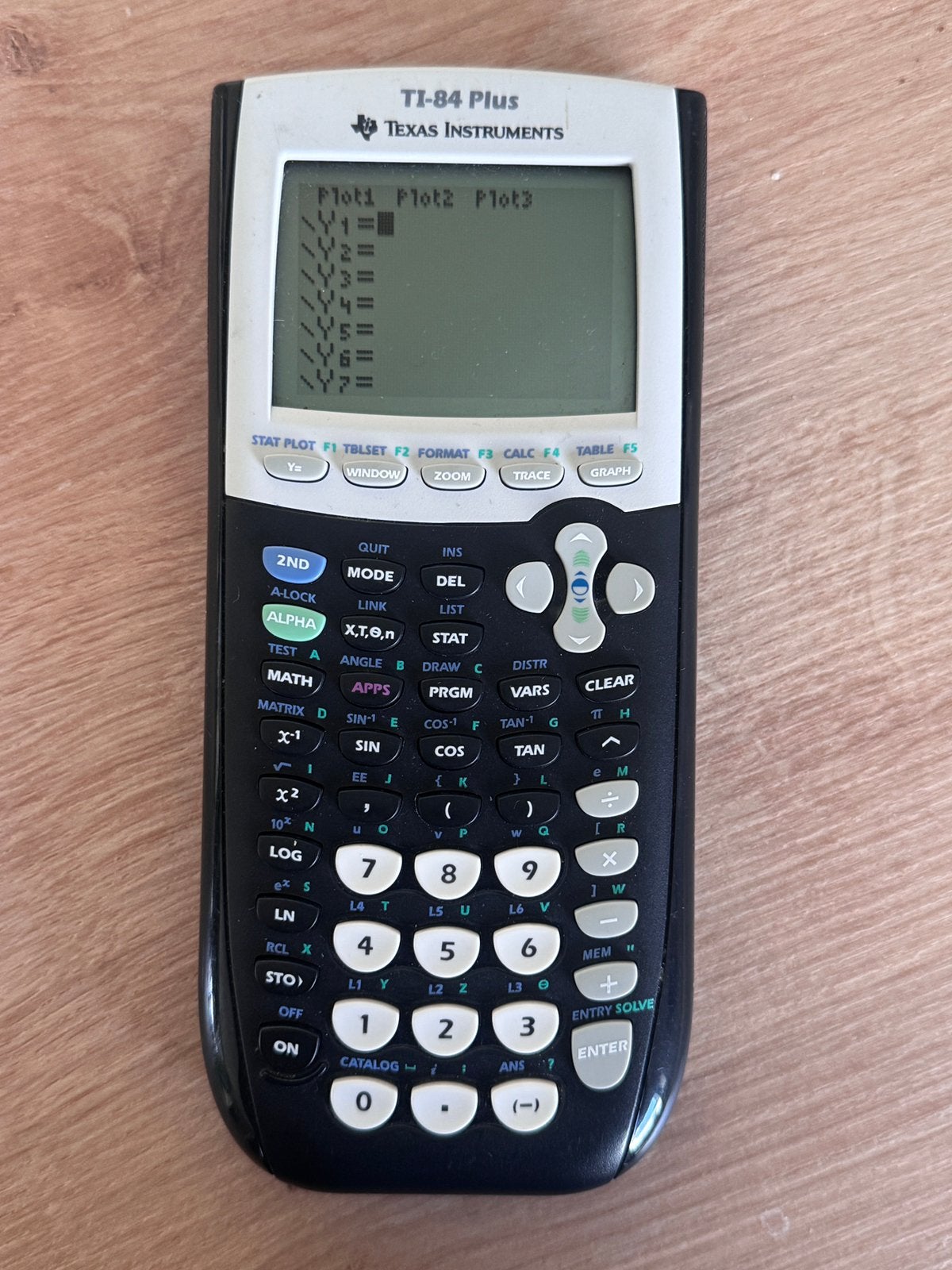Texas Instruments TI-84 Plus, Ophalen, Grafische rekenmachine, Gebruikt
