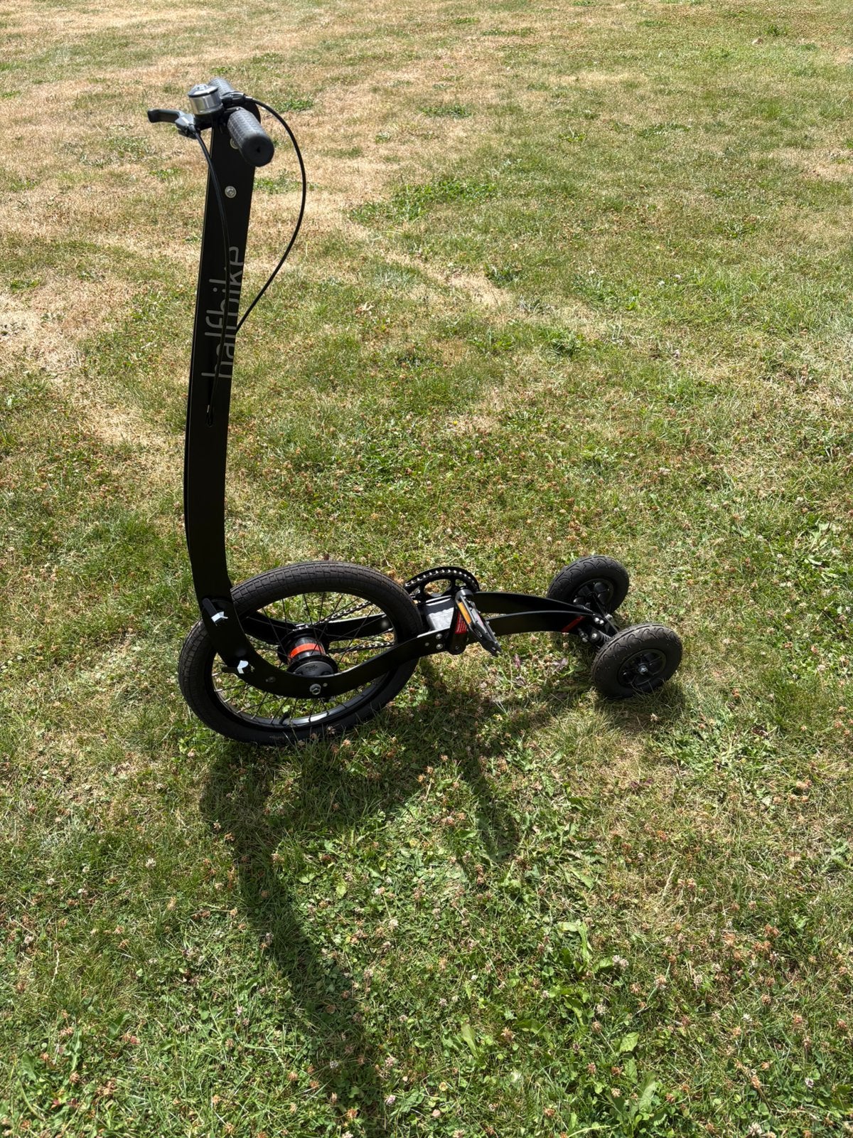 Halfbike, Ophalen
