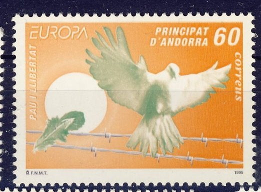 Andorra (SP) 1995 - CEPT nr 243 **, Verzenden, Postfris