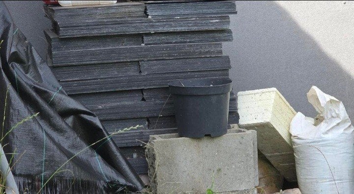 Lot Ardoises Naturelles Premium Neuves 60x32 cm, Enlèvement, Autres types, Noir, Neuf