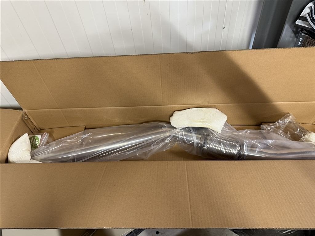 2,25 inch rvs race de cat uitlaat decat downpipe voor vw gol, Enlèvement ou Envoi, Neuf