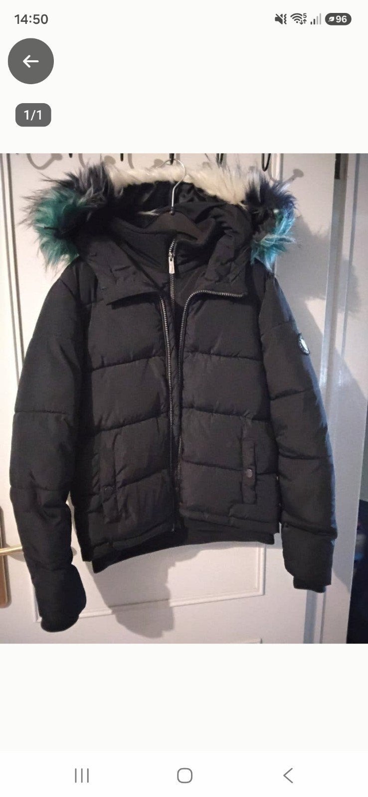 winterjas maat 164, Kinderen en Baby's, Ophalen, Gebruikt, Meisje, Jas
