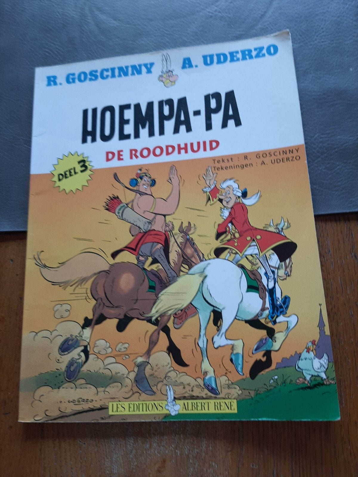 R. Goscinny Hoempa-Pa, Boeken, Ophalen