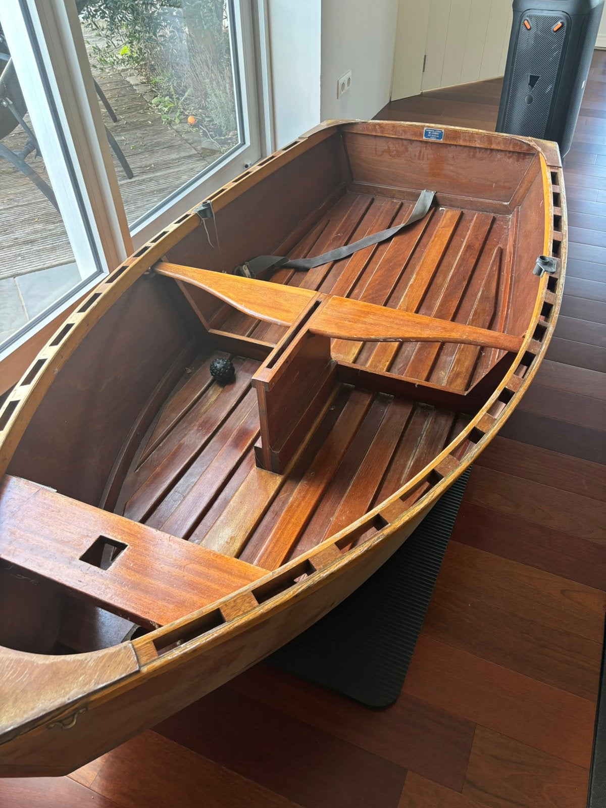 Authentiek piraatje van holland, Watersport en Boten, Ophalen, Zo goed als nieuw, Hout