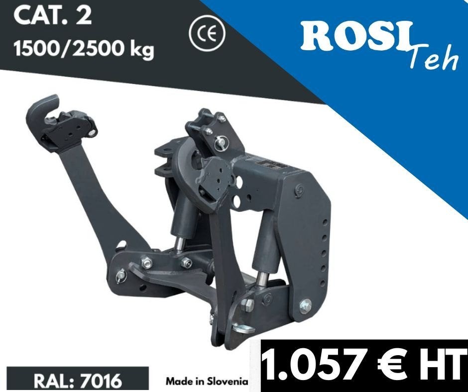 Relevage avant hydraulique universelle pour tracteur CAT2/3, Envoi
