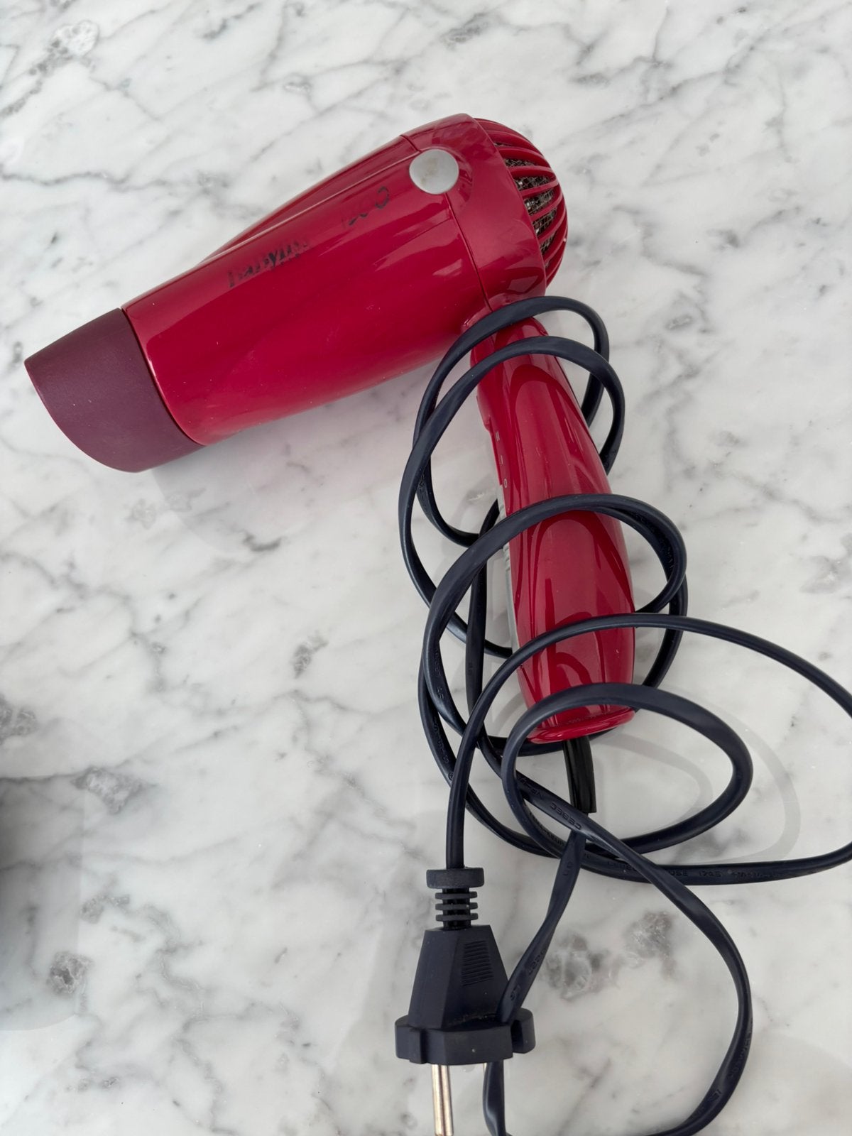 Babyliss haardroger voor op reis, Handtassen en Accessoires, Ophalen, Gebruikt