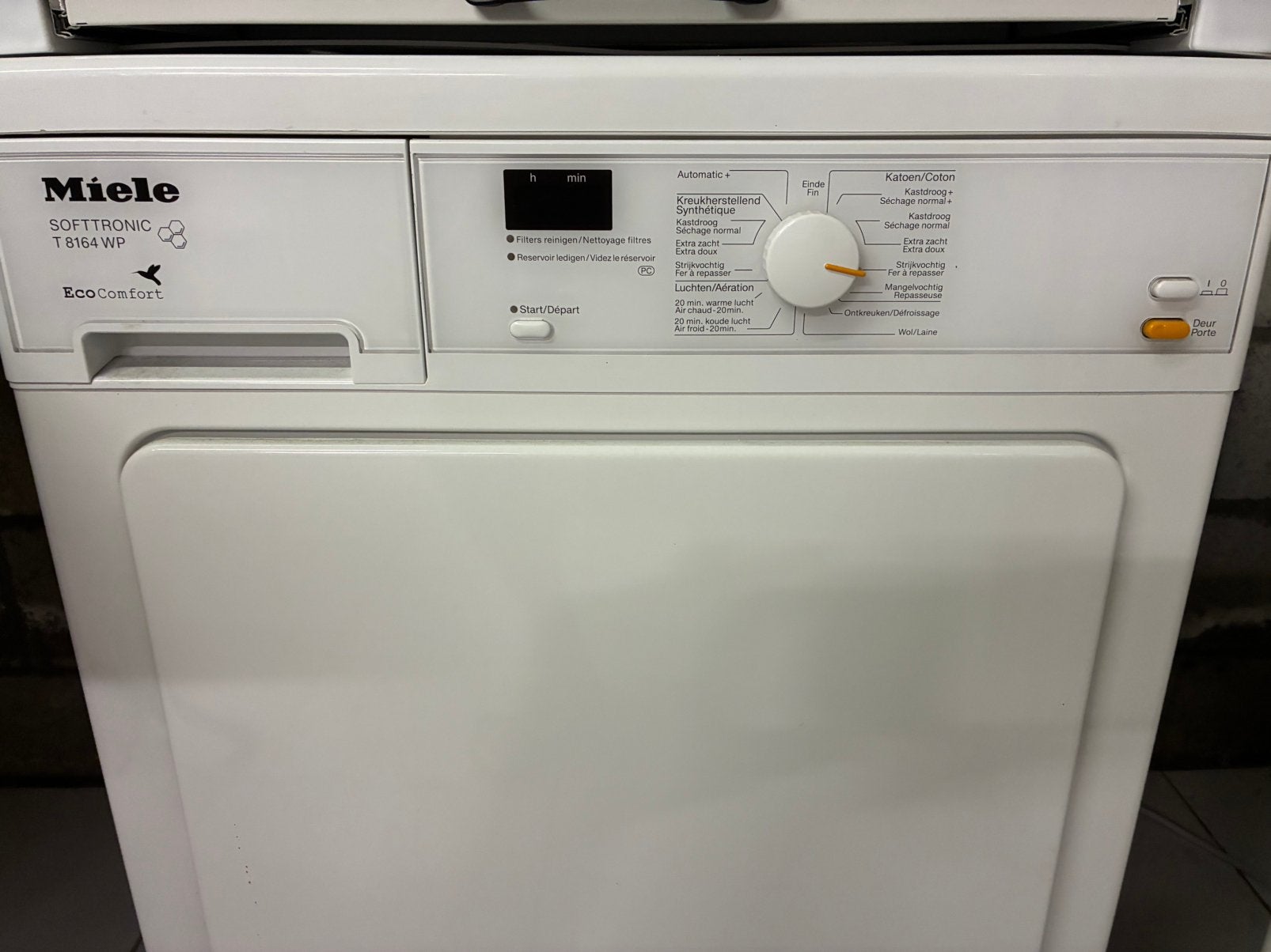Miele T 8164 WP – Perfecte staat – Warmtepompdroger, Elektronische apparatuur, Ophalen, Zo goed als nieuw