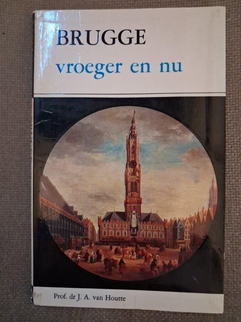 BRUGGE VROEGER EN NU - Prof. dr J.A. van Houtte, Boeken, Ophalen of Verzenden
