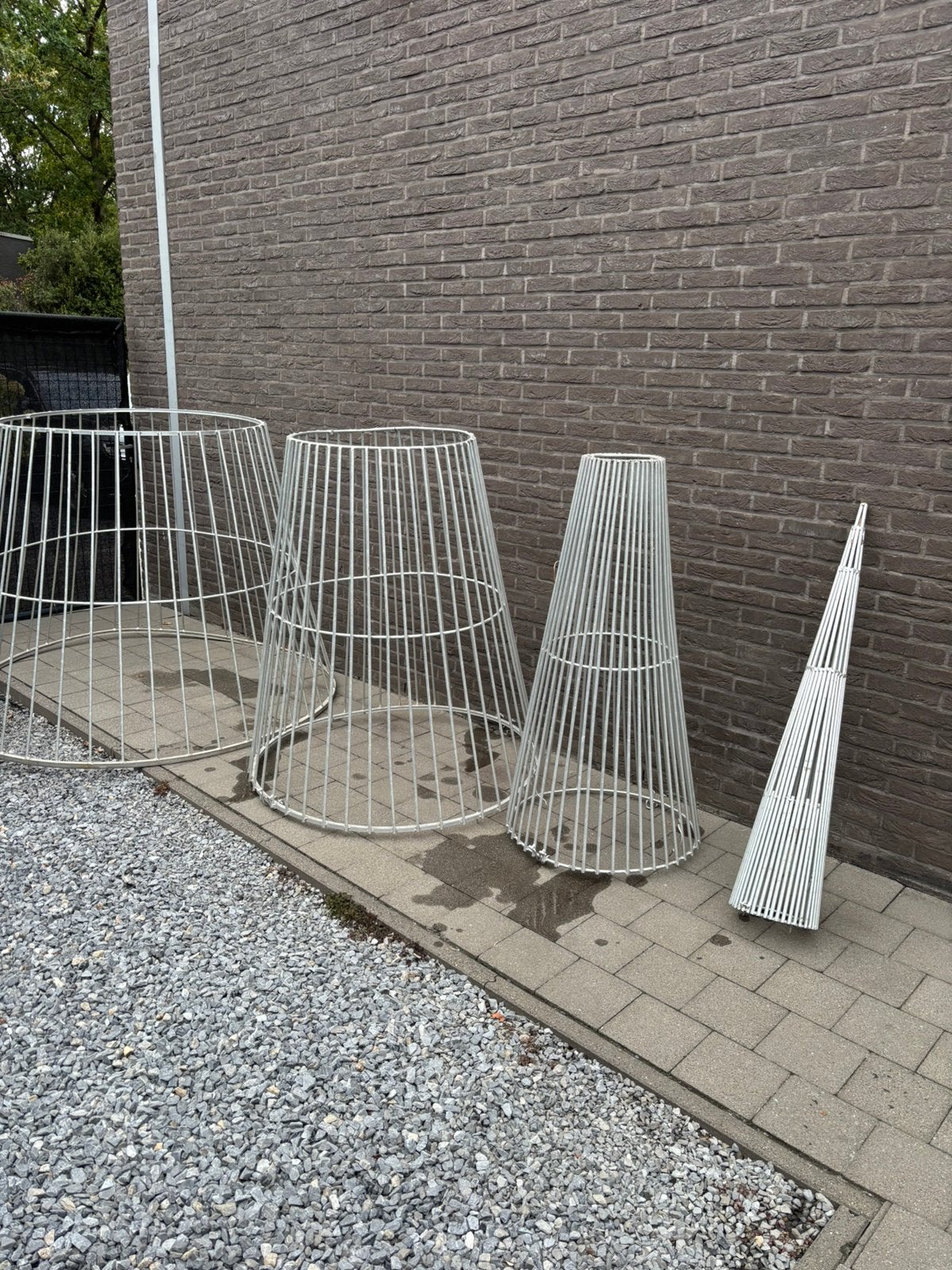 Aluminium frame kerstboom 5 meter!!!, Ophalen, Gebruikt