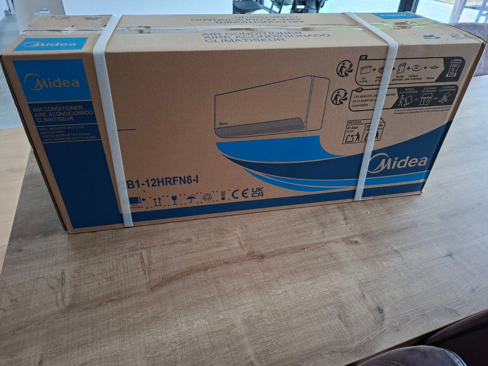 5x multisplit airco MIDEA, Electroménager, Climatiseurs, Enlèvement