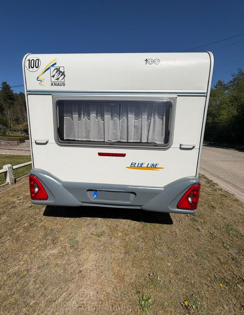 Caravan, Caravanes & Camping, Caravanes, Particulier, jusqu'à 4, Banquette en rond, Knaus, 2 lits séparés, 5 à 6 mètres, Airco