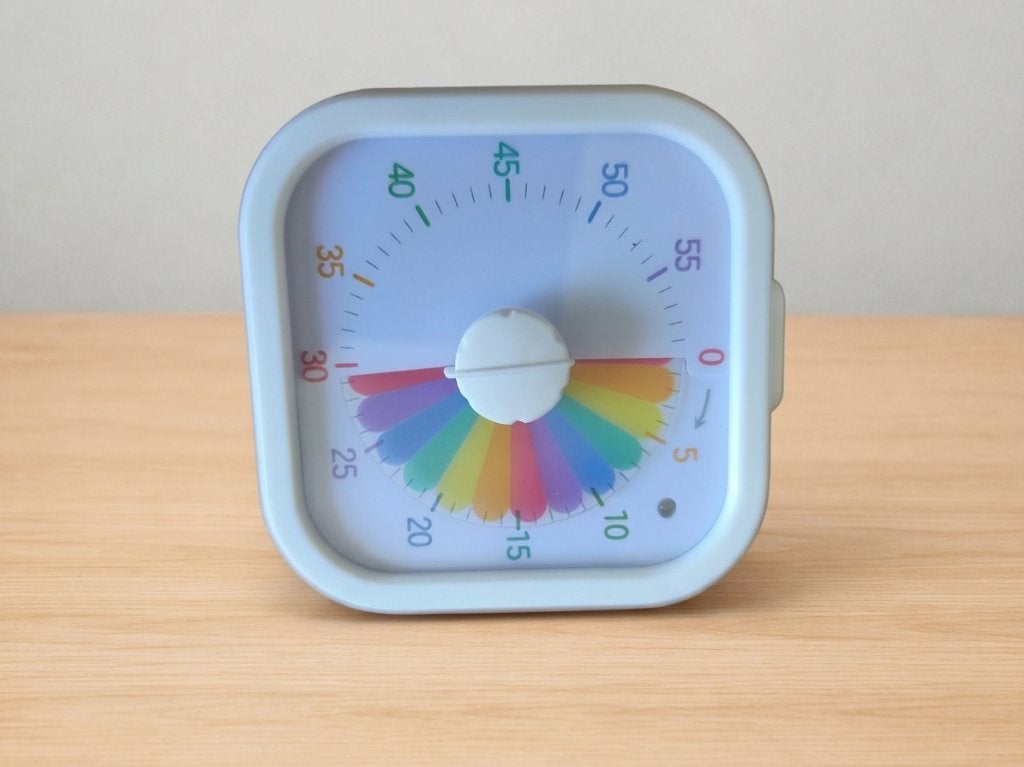Visual Timer 60 min – kleurrijke stille timer, Elektronische apparatuur, Ophalen of Verzenden, Nieuw, Analoog