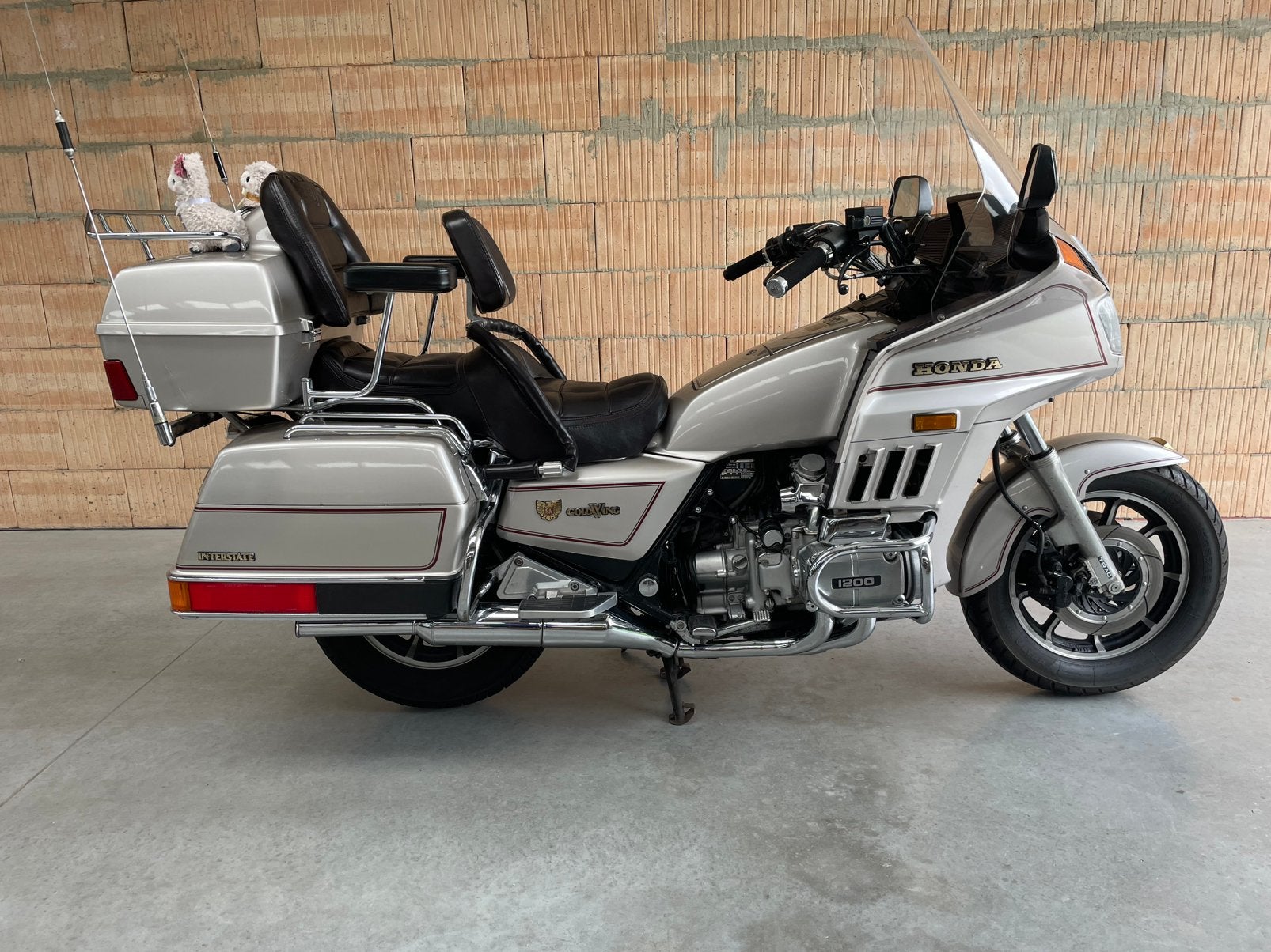 Honda Goldwing 1200 Interstate, Cardan-aandrijving, Occasion, 4 cilinders, Motorrijbewijs A