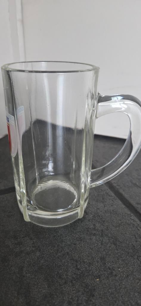 Bierglas dortmunder Ritter bier met oor, Verzamelen, Ophalen