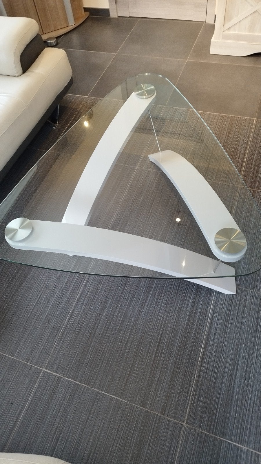 URGENT  TAble basse design, Verre