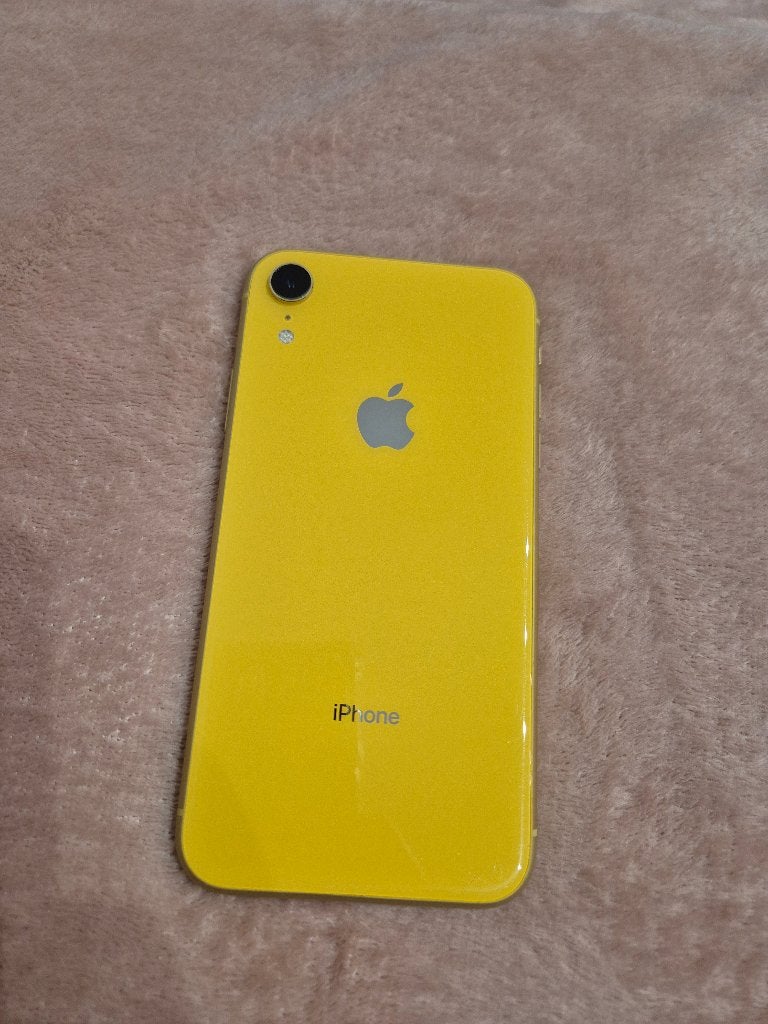 iPhone XR 64GB Geel, Telecommunicatie, Mobiele telefoons | Apple iPhone, Gebruikt, Geel, IPhone XR, Ophalen of Verzenden