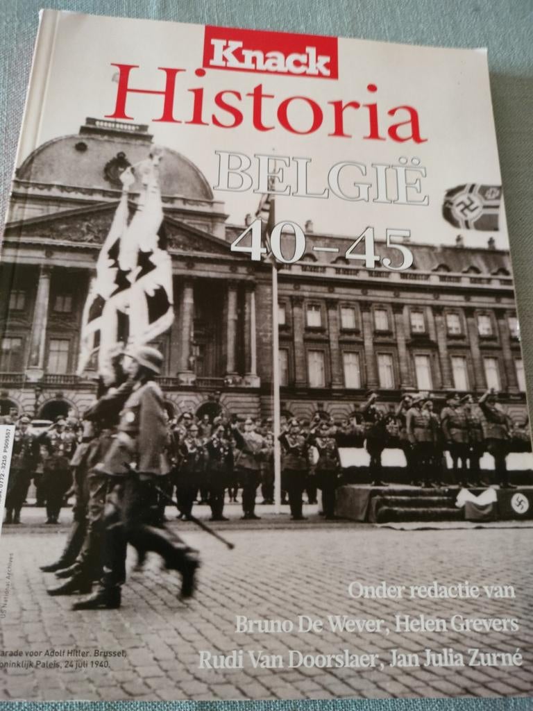 Historia België 40 - 45 (Knack), Livres, Guerre & Militaire, Enlèvement ou Envoi