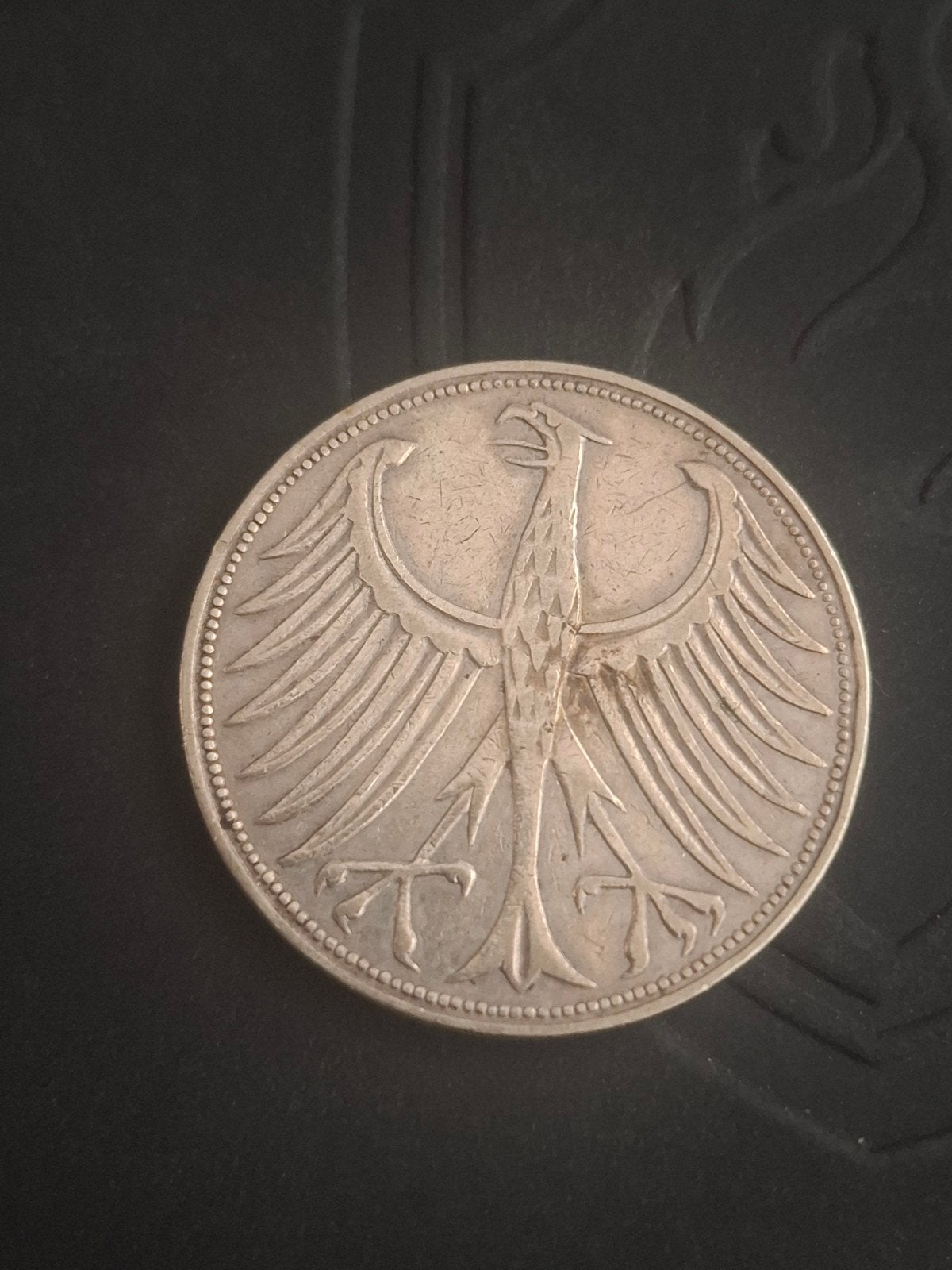 Argent 5 Mark allemand 1951 F, Enlèvement ou Envoi