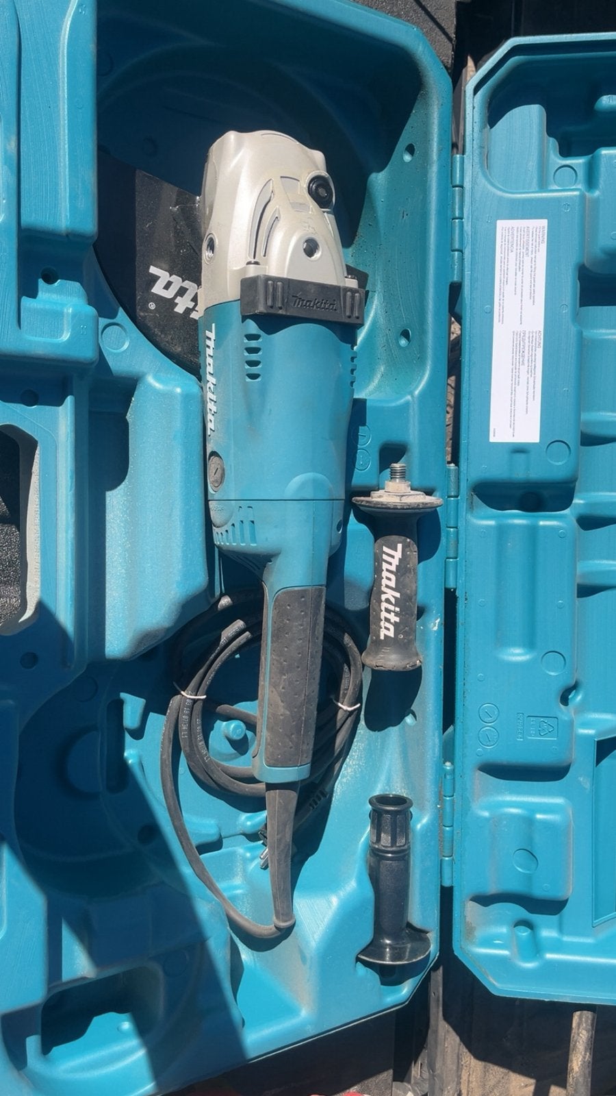 Haakse slijper Makita GA9020 - 230mm - 2200W, Doe-het-zelf en Bouw, Ophalen, Nieuw, 600 watt of meer, Overige typen