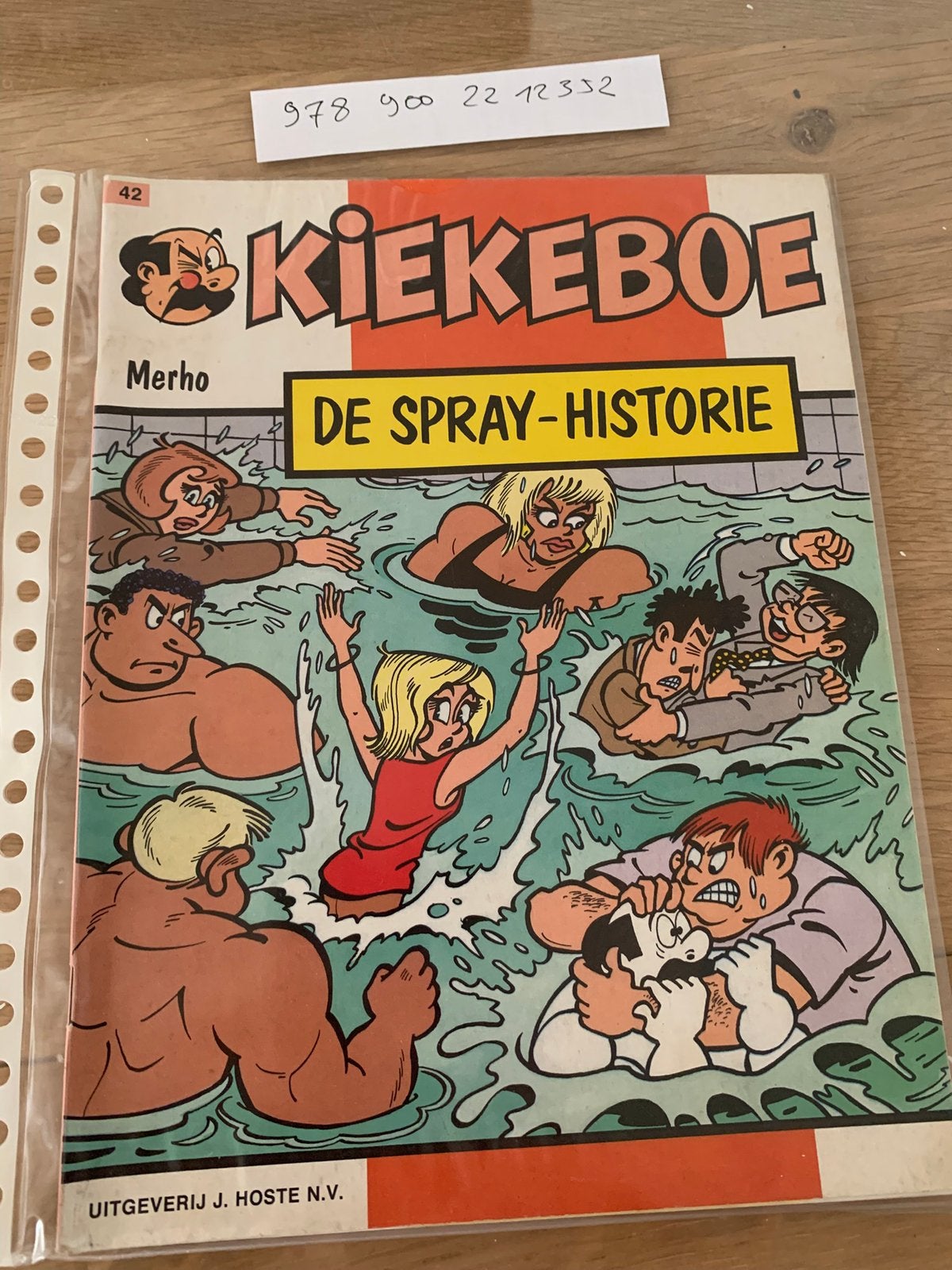 Merho - Kiekeboe - De spray-historie (eerste druk), Enlèvement ou Envoi, Comme neuf