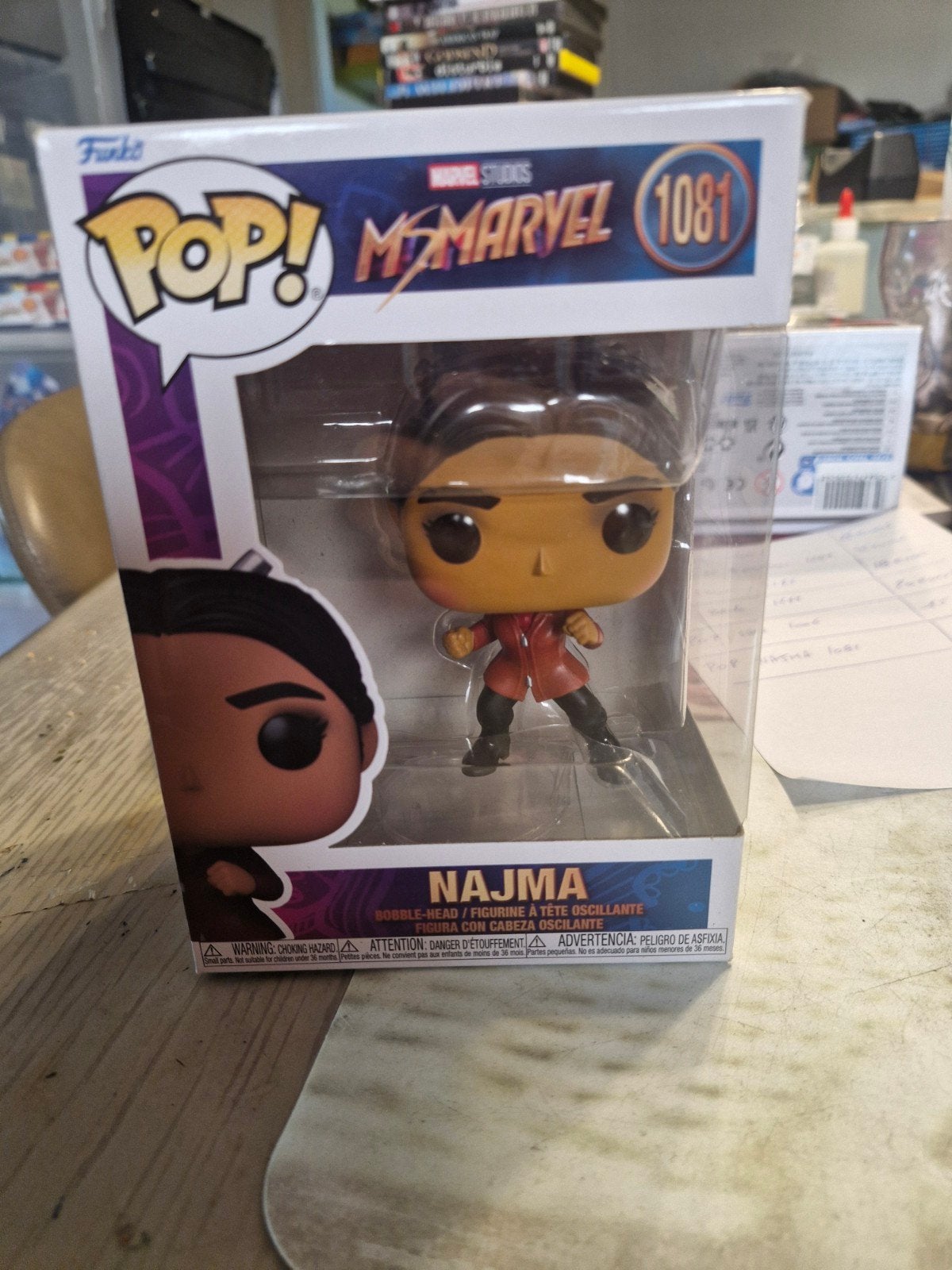 nouvelle pop marvel najma 1081 en bonne etat, Verzamelen, Ophalen of Verzenden, Nieuw